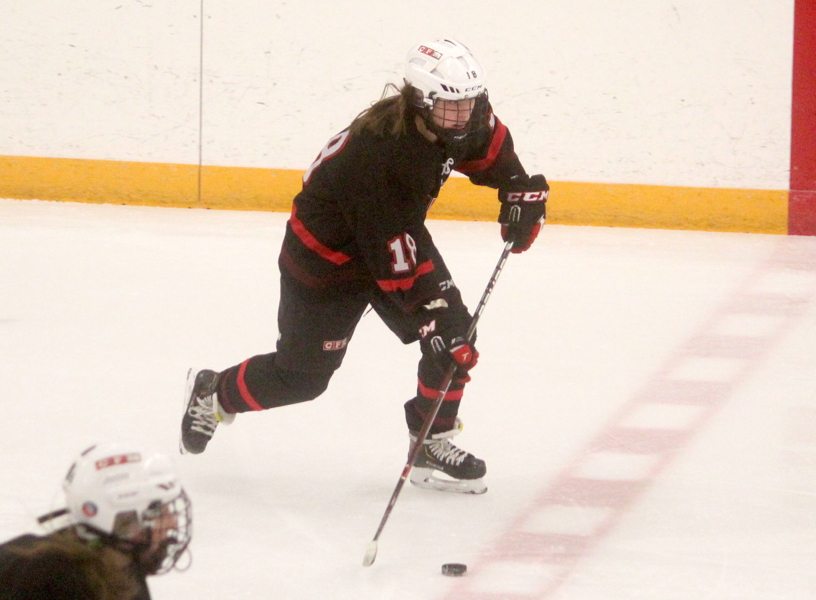 Chi-Hi/Menomonie girls hockey at Eau Claire Area 12-13-18